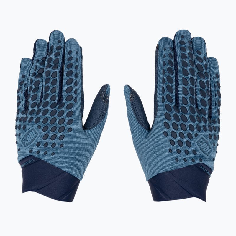 Fahrrad Handschuhe 100% Geomatic slate blue 3