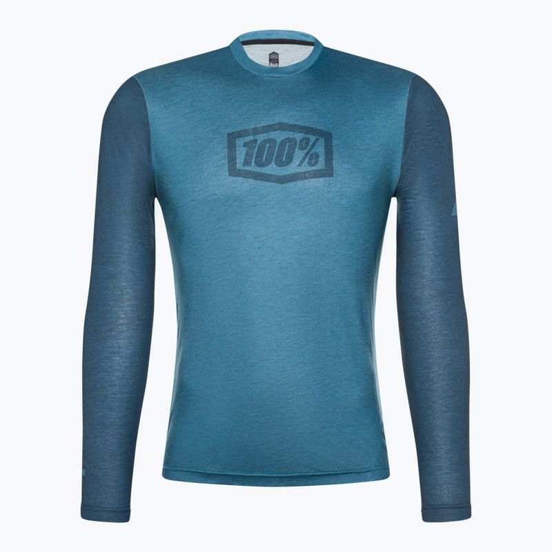 Herren Radtrikot 100% Airmatic blau 40019-00015 3