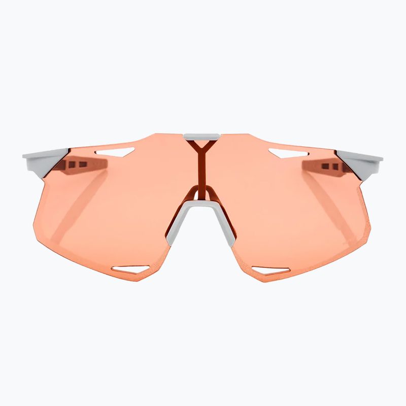 Sonnenbrille 100% Hypercraft matte stone grey/hiper coral 2