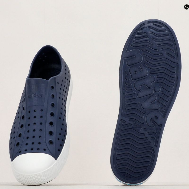 Native Jefferson Regatta blau/Muschel weiß Turnschuhe 17