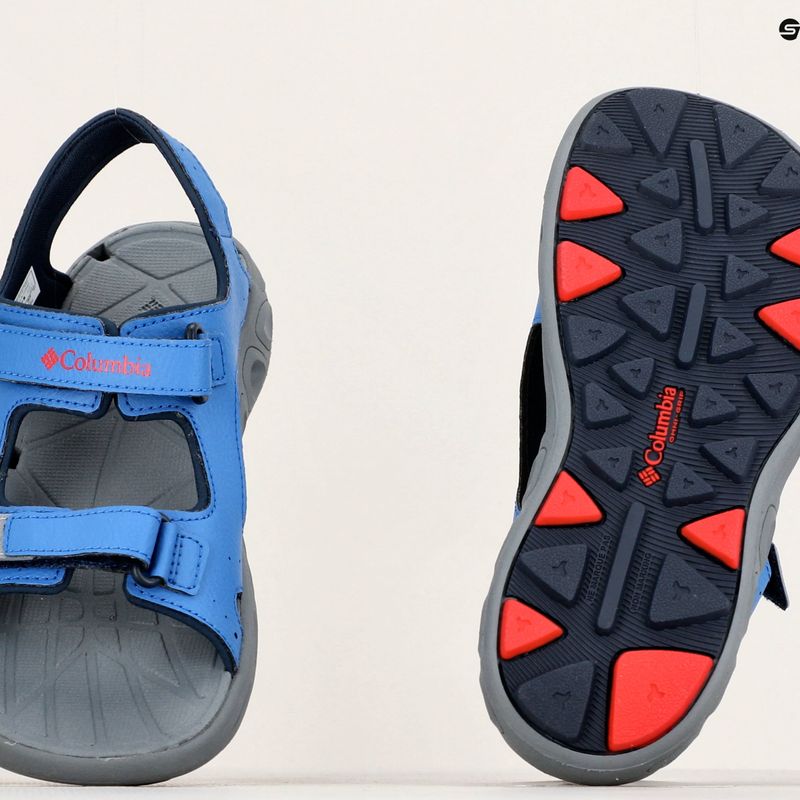 Columbia Jugend Techsun Vent X blau Kinder Trekkingsandalen 1594631 9