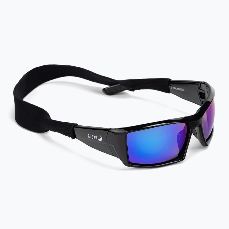 Ocean Sunglasses Aruba schwarz-blaue Sonnenbrille 3201.1 6
