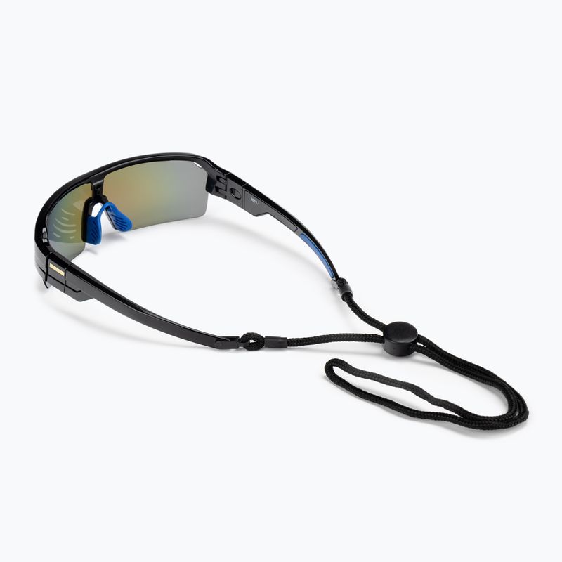 Ocean Sunglasses Race schwarz-blaue Fahrradbrille 3801.1X 2