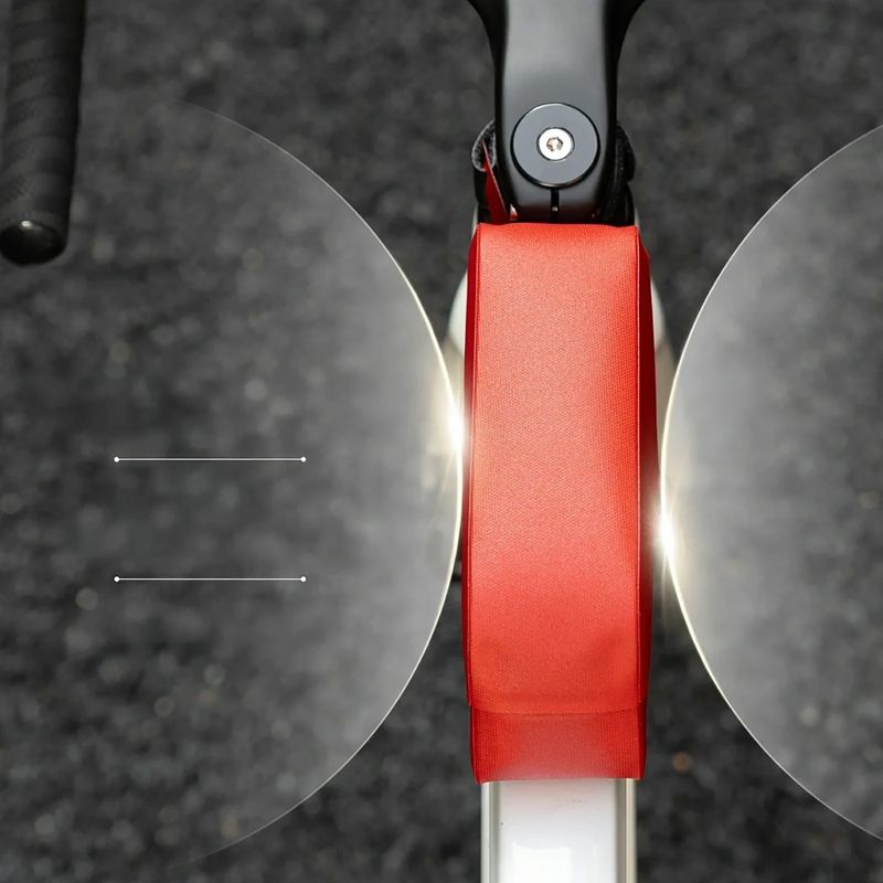 Rahmentasche fürs Fahrrad Rockbros 30120122 Bike Tube Bag Magnetic L 0,9 l red 4