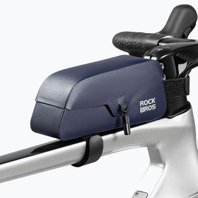 Rahmentasche fürs Fahrrad Rockbros 30120122 Bike Tube Bag Magnetic L 0,9 l blue 2