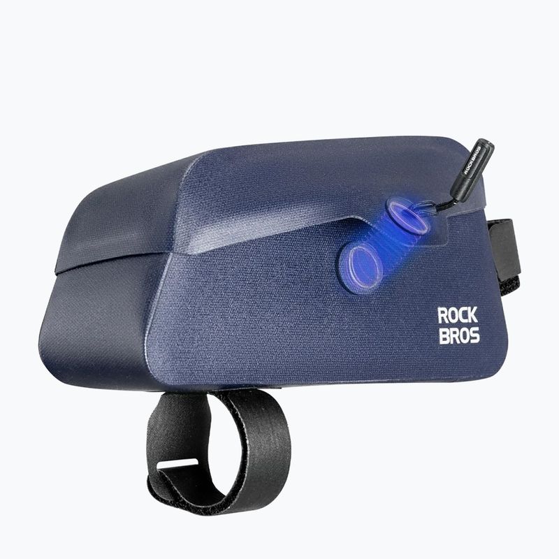 Rahmentasche fürs Fahrrad Rockbros 30120122 Bike Tube Bag Magnetic L 0,9 l blue 3
