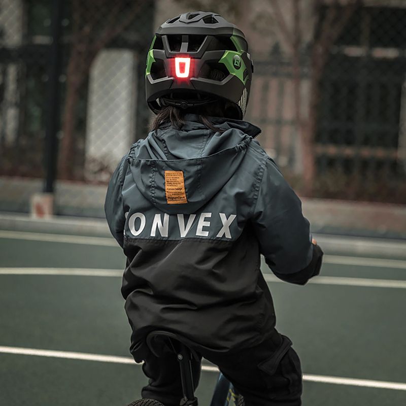 Kinderfahrradhelm Rockbros 10110061003 Kids Helmet black/ti-green 4