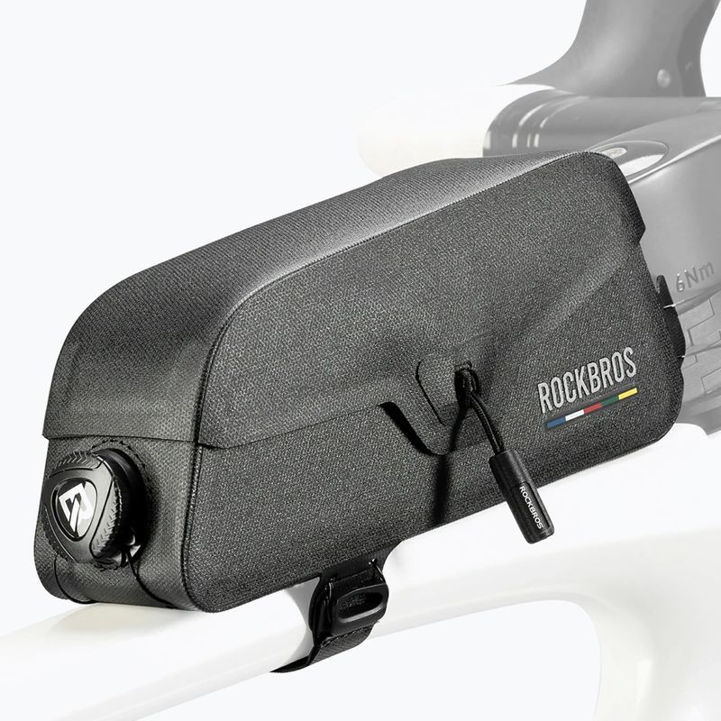 Rahmentasche fürs Fahrrad Rockbros 30120123001 Road to Sky Frame Bag Magnetic S black 2