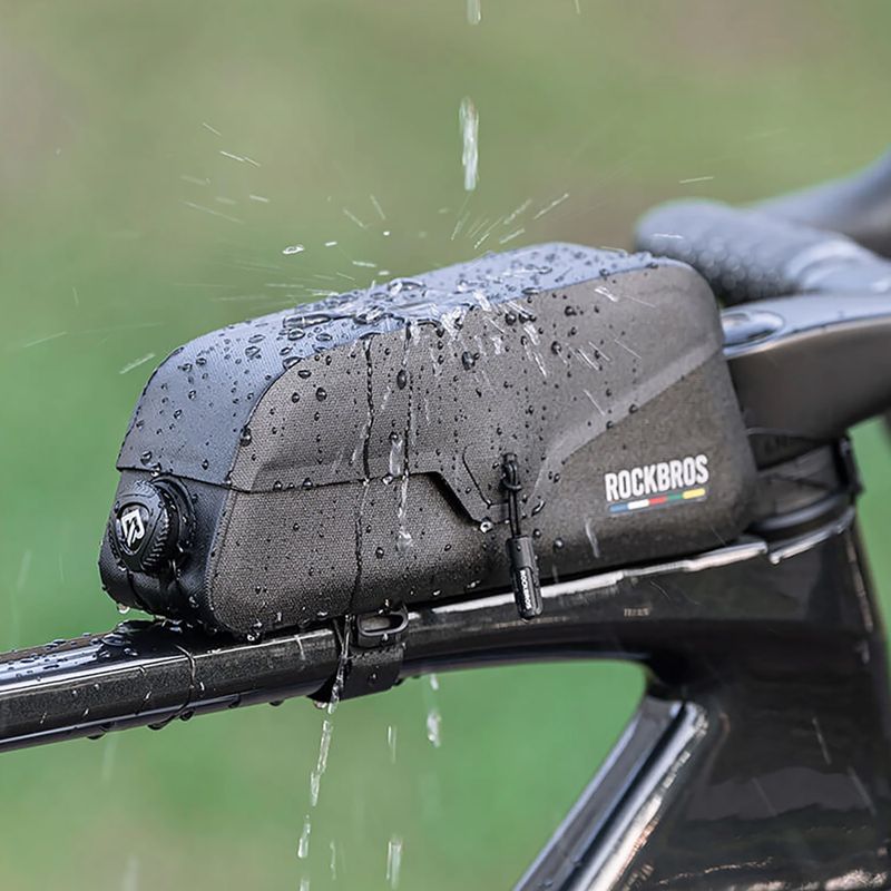 Rahmentasche fürs Fahrrad Rockbros 30120123001 Road to Sky Frame Bag Magnetic S black 5
