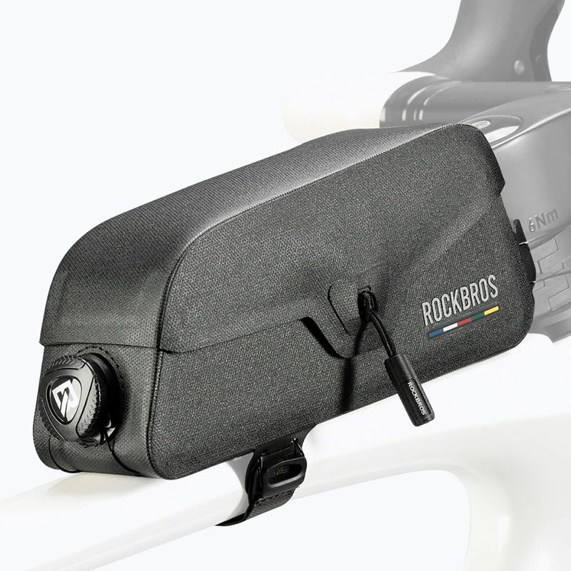 Rahmentasche fürs Fahrrad Rockbros 30120123002 Road to Sky Frame Bag Magnetic L 0,9 l black 2