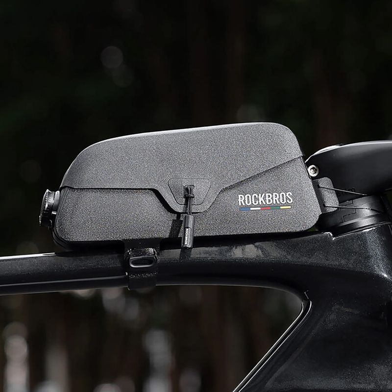 Rahmentasche fürs Fahrrad Rockbros 30120123002 Road to Sky Frame Bag Magnetic L 0,9 l black 7
