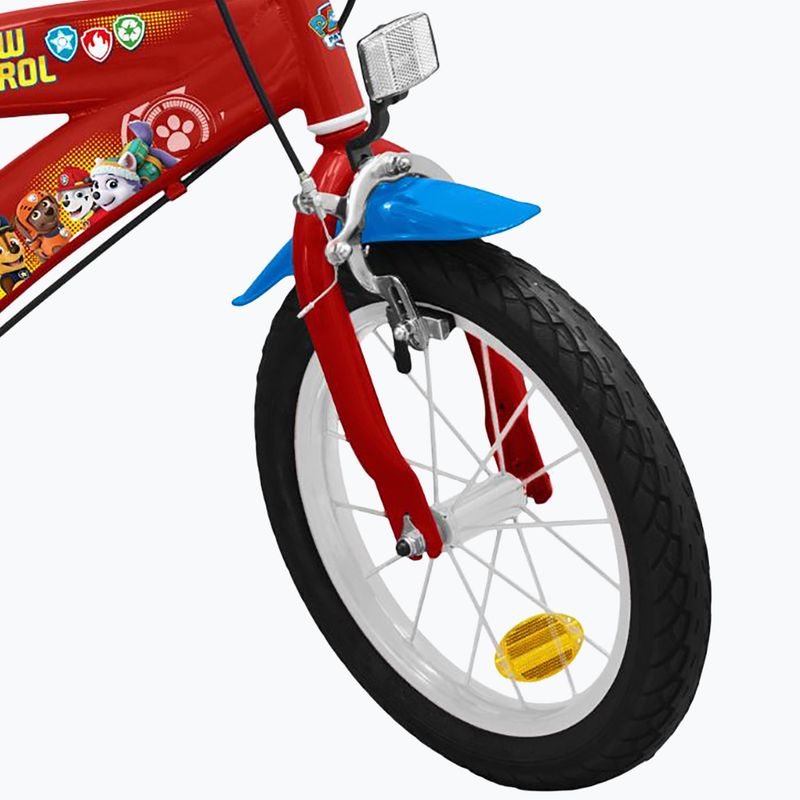 Toimsa 14" Paw Patrol Boy Kinderfahrrad rot 1474 5