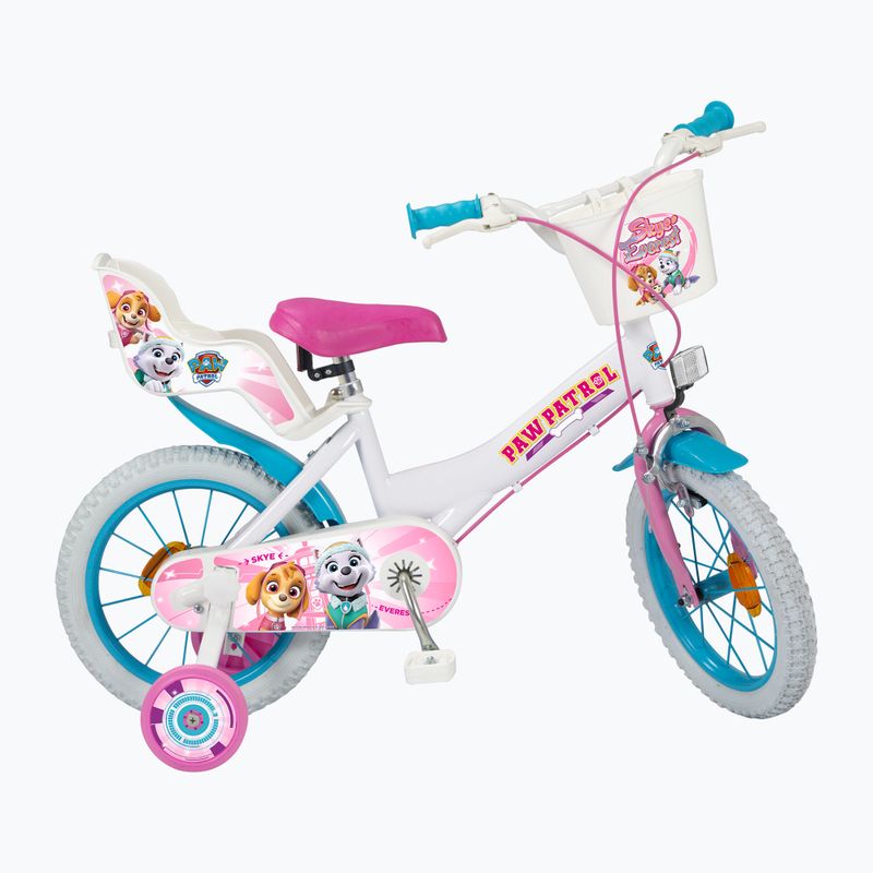 Toimsa 14" Paw Patrol Girl Kinderfahrrad weiß 1481