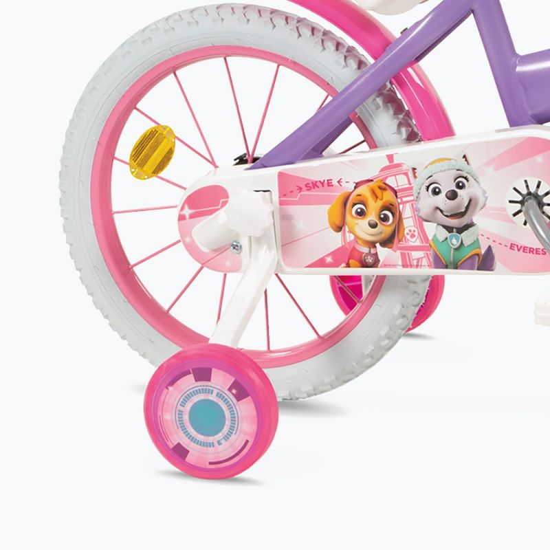 Toimsa 16" Paw Patrol Girl Kinderfahrrad lila 1680 5