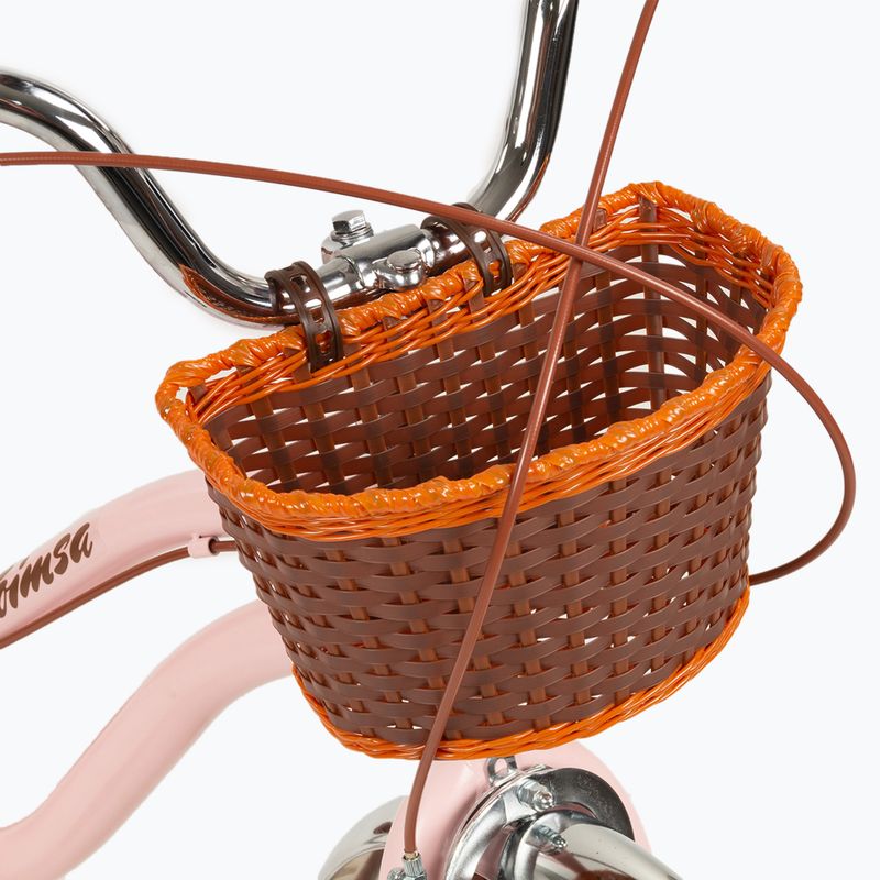 Toimsa Vintage 20" rosa Kinderfahrrad 3