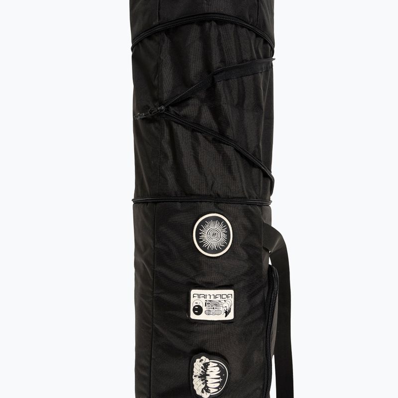 Skitasche Armada Stibbs Double Ski Bag black/afterglow 4