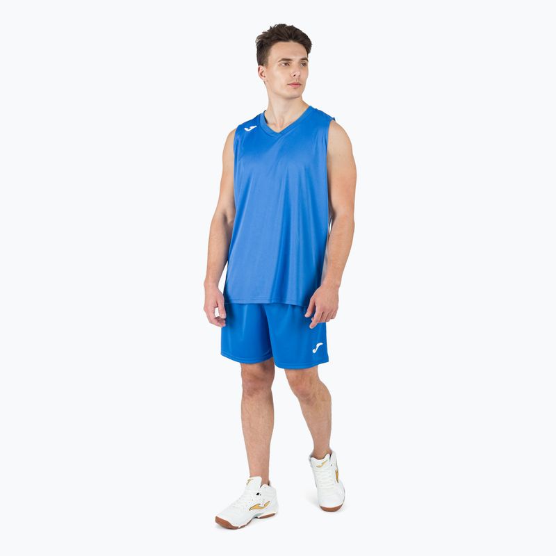 Herren Basketball Trikot Joma Cancha III blau und weiß 101573.702 5