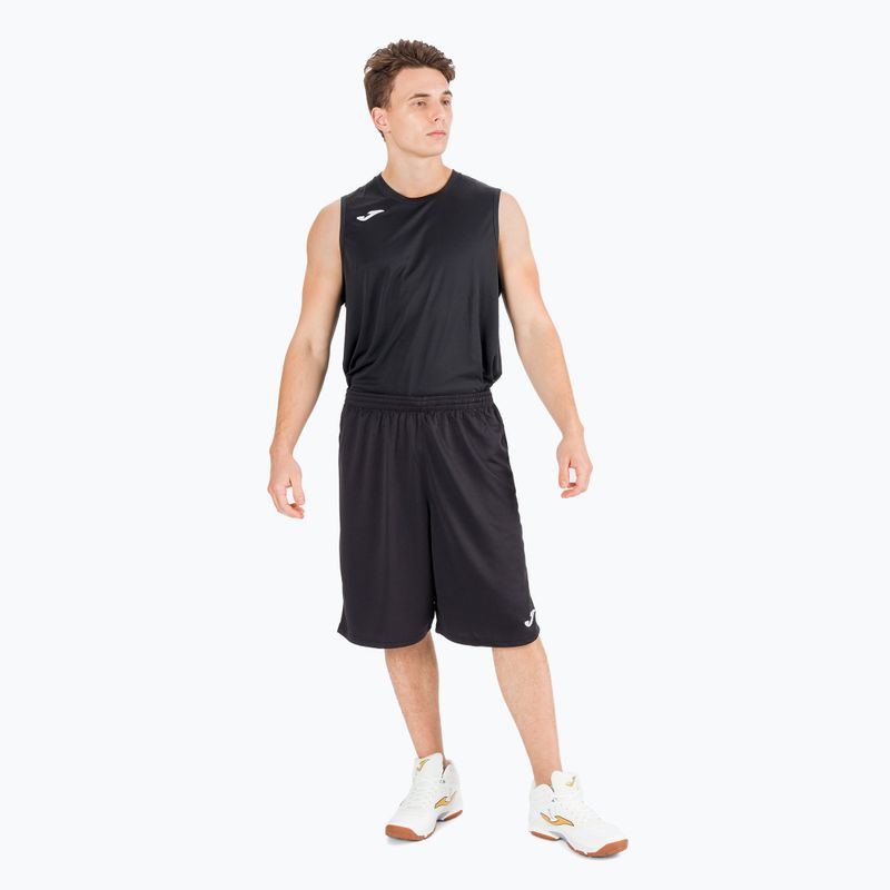 Herren Basketballshorts Joma Nobel Long schwarz 101648