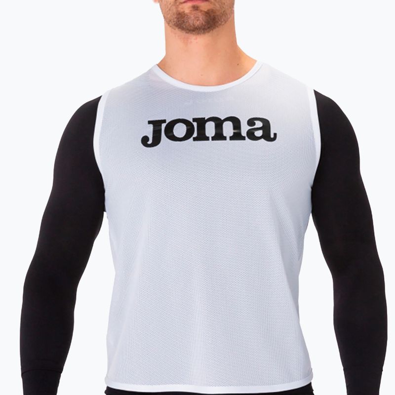 Joma Training Lätzchen weiß Fußball Marker 4