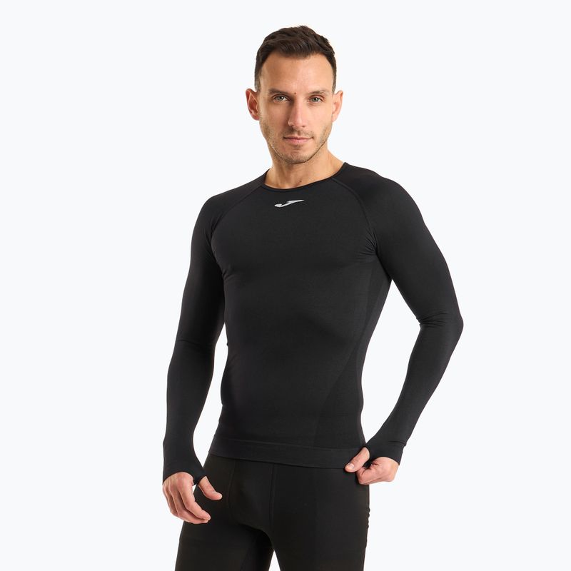 Thermoaktives Sweatshirt Joma Brama Classic LS negro