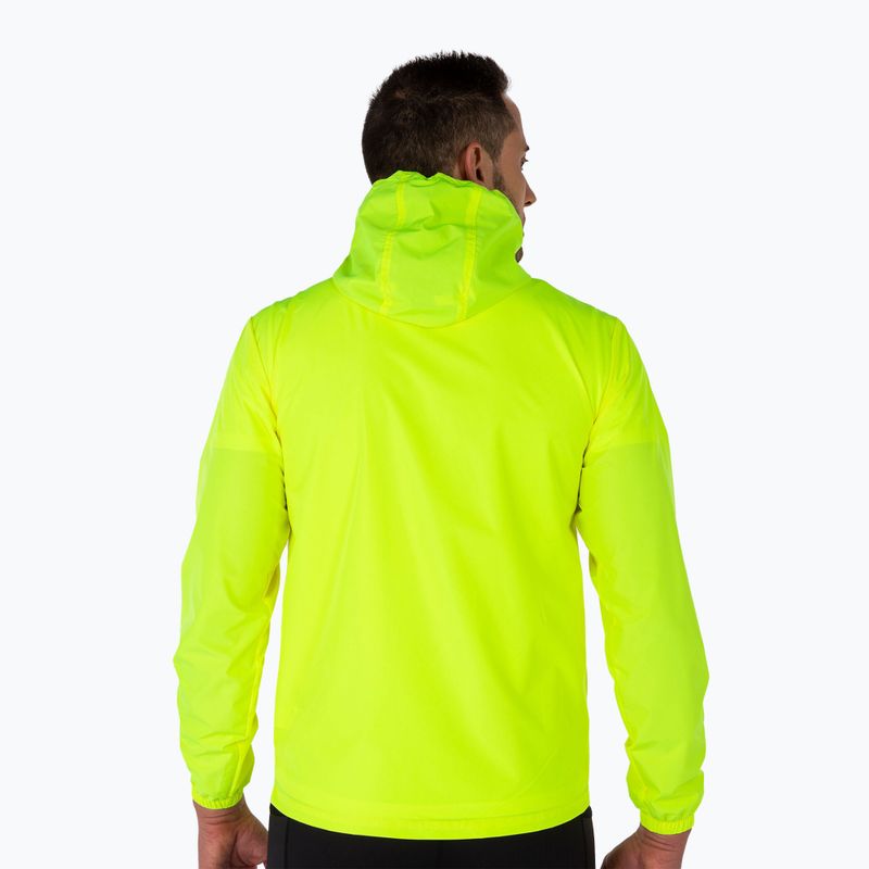 Herren Laufjacke Joma Elite VIII Regenmantel gelb 102235.060 3