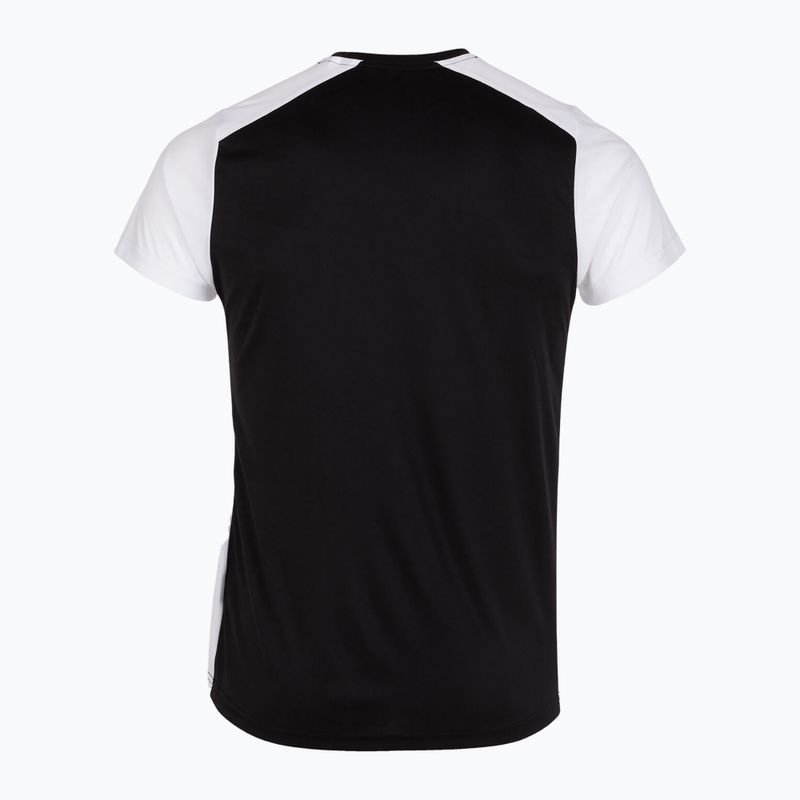 Herren Joma Record II Laufshirt schwarz/weiss 8