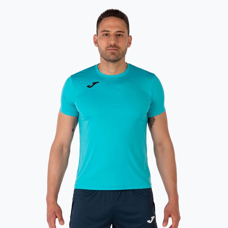 Herren-Laufshirt Joma Record II Fluor Türkis