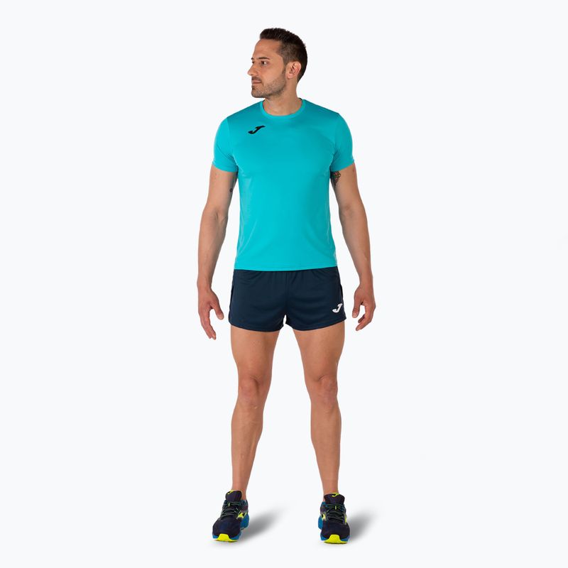 Herren-Laufshirt Joma Record II Fluor Türkis 2