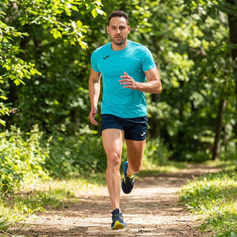 Herren-Laufshirt Joma Record II Fluor Türkis 9