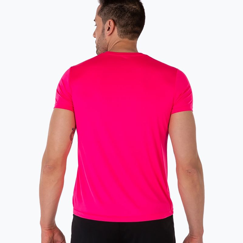 Herren Joma Record II fluor rosa Laufshirt 2
