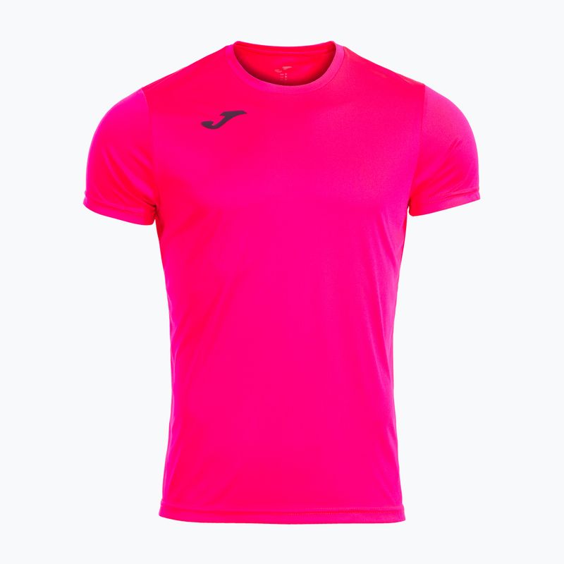 Herren Joma Record II fluor rosa Laufshirt 4