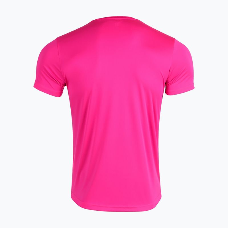 Herren Joma Record II fluor rosa Laufshirt 5