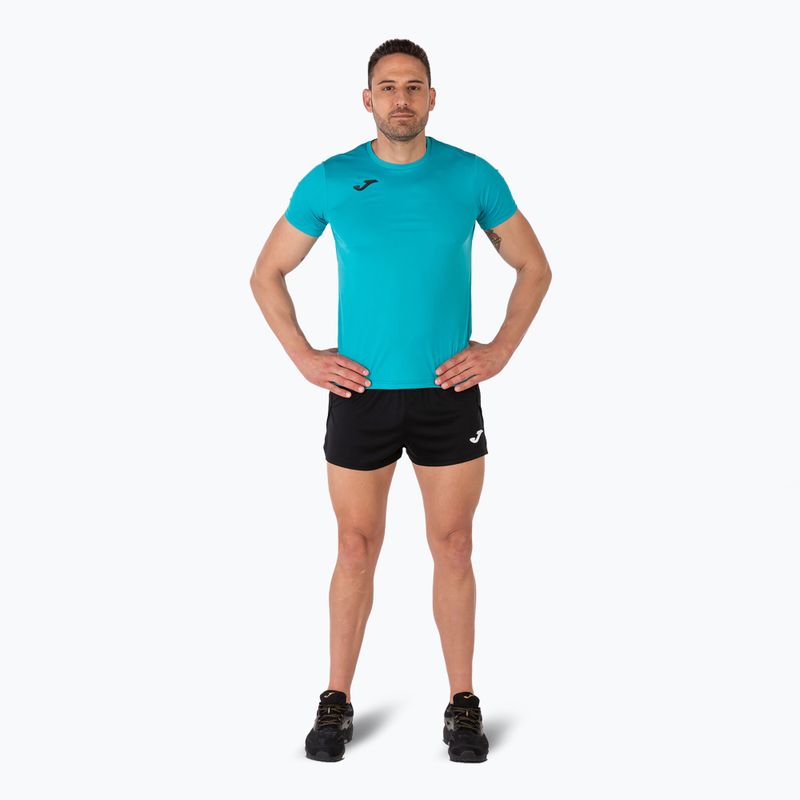 Herren Laufshirt Joma Record II türkis 2