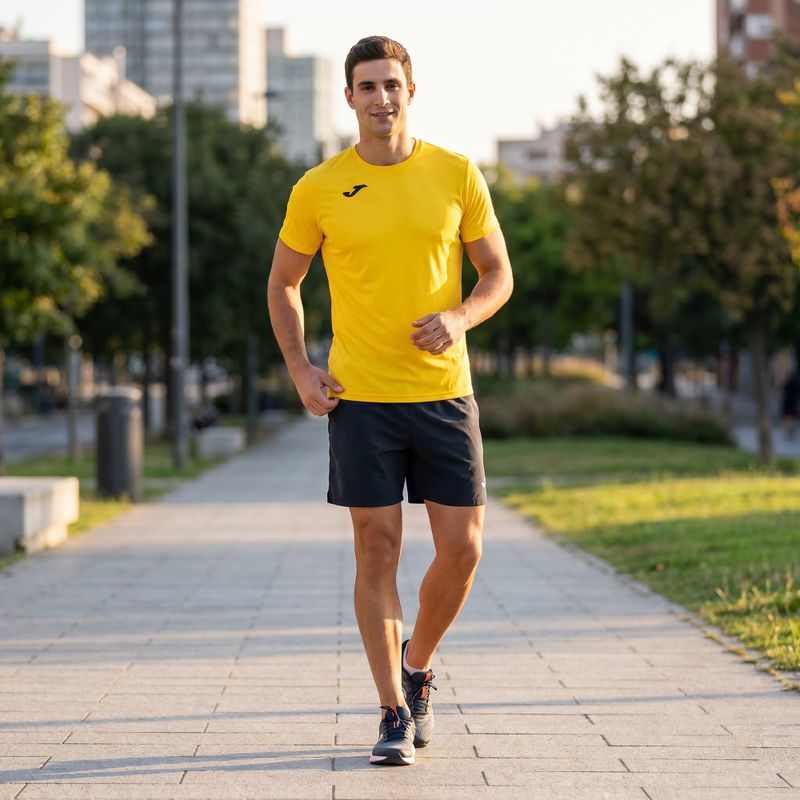 Herren Joma Record II Laufshirt gelb 10