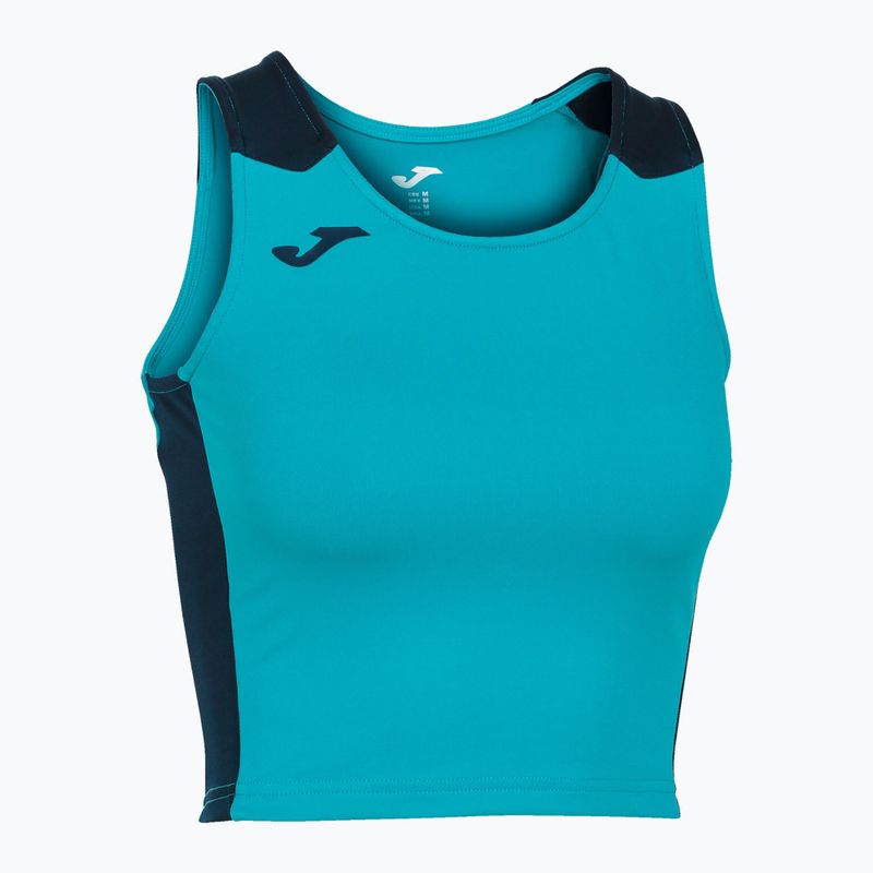 Women's Joma Record II Top türkis/navy Laufshirt