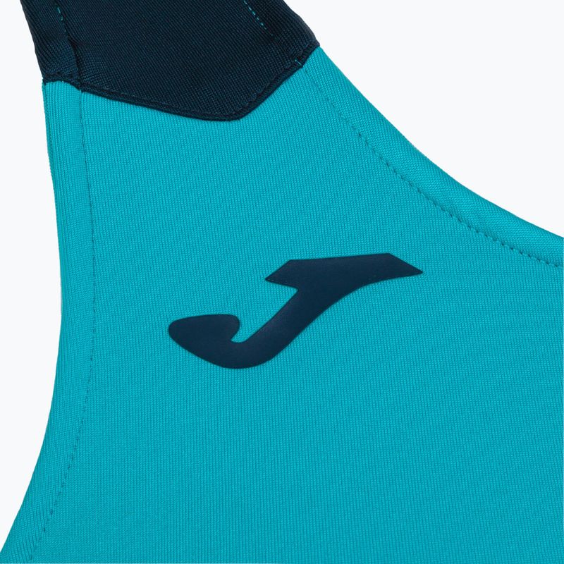 Women's Joma Record II Top türkis/navy Laufshirt 3