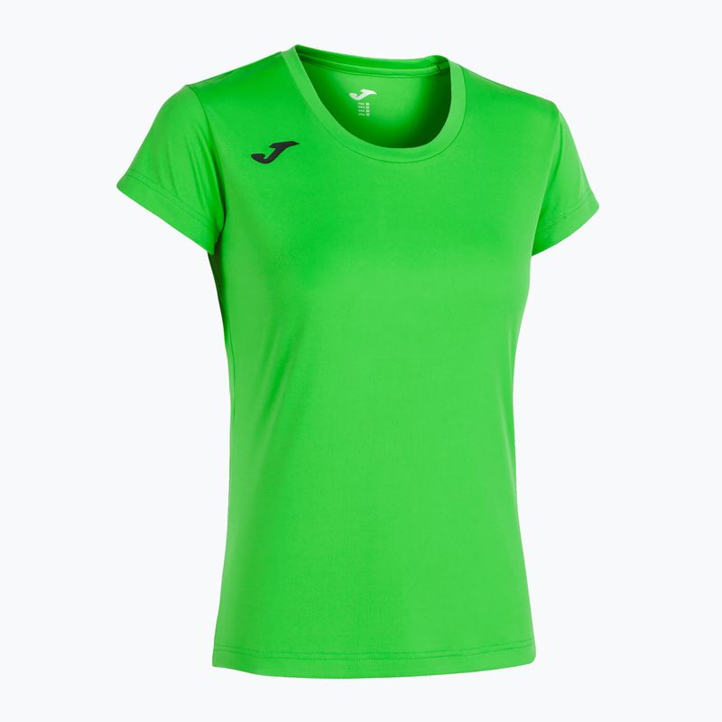 Joma Record II Fluor grünes Laufshirt für Frauen