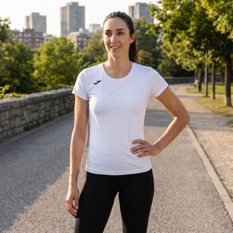 Joma Record II Damen Laufshirt weiß 4