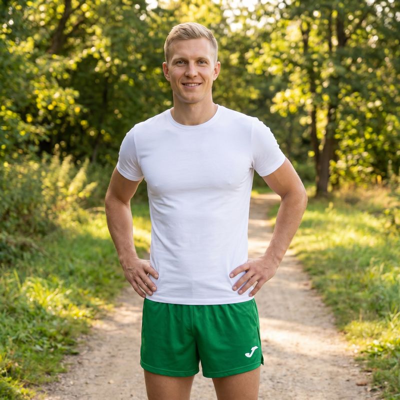 Herren Joma Record II Laufshorts grün 12