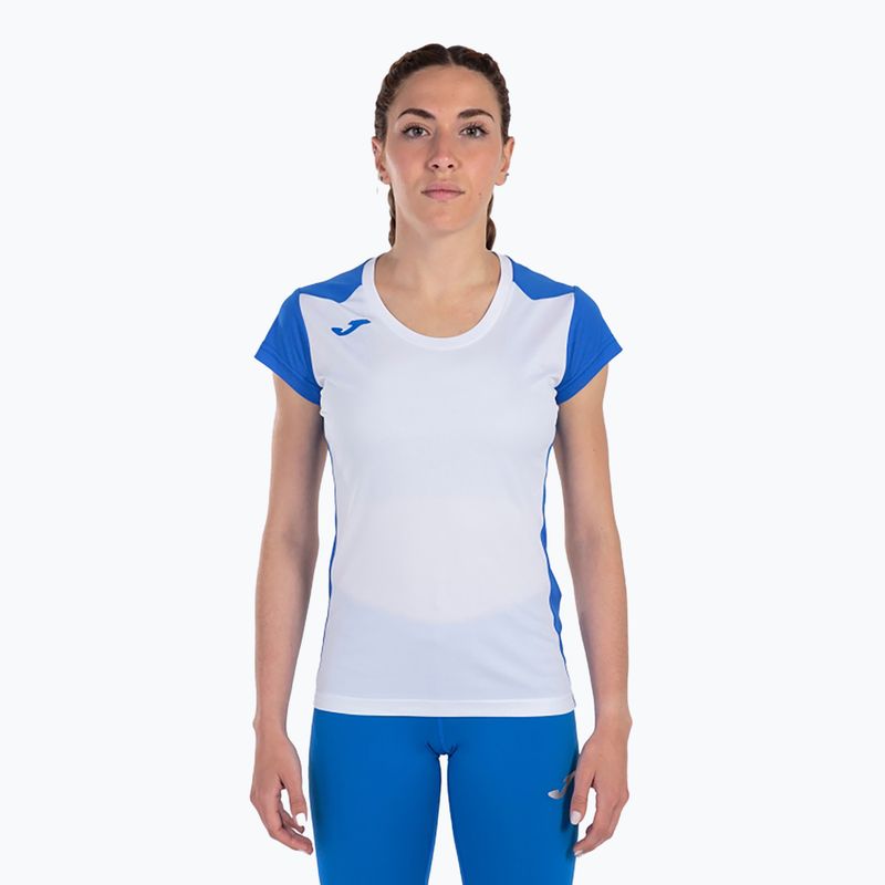 Joma Record II Damen Laufshirt weiß/royal