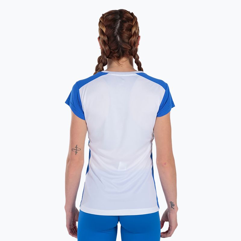 Joma Record II Damen Laufshirt weiß/royal 4
