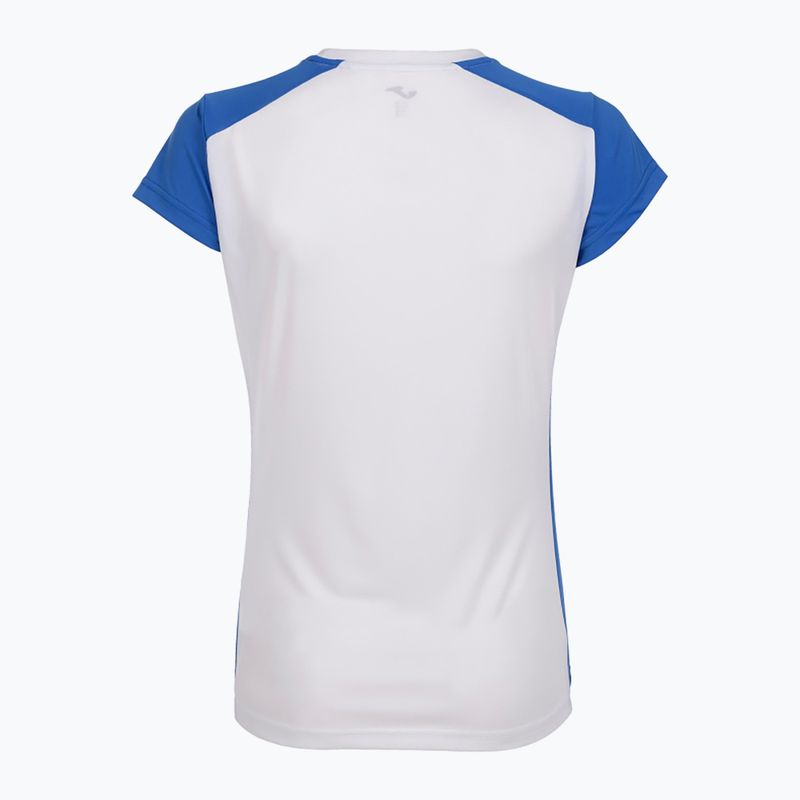 Joma Record II Damen Laufshirt weiß/royal 7