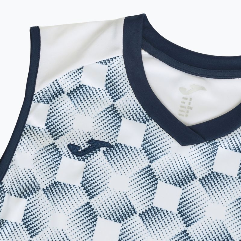 Damen Volleyball Trikot Joma Supernova III weiß und navy blau 901444 3