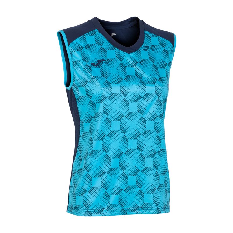 Joma Supernova III Damen Volleyball-Shirt blau und marineblau 901444