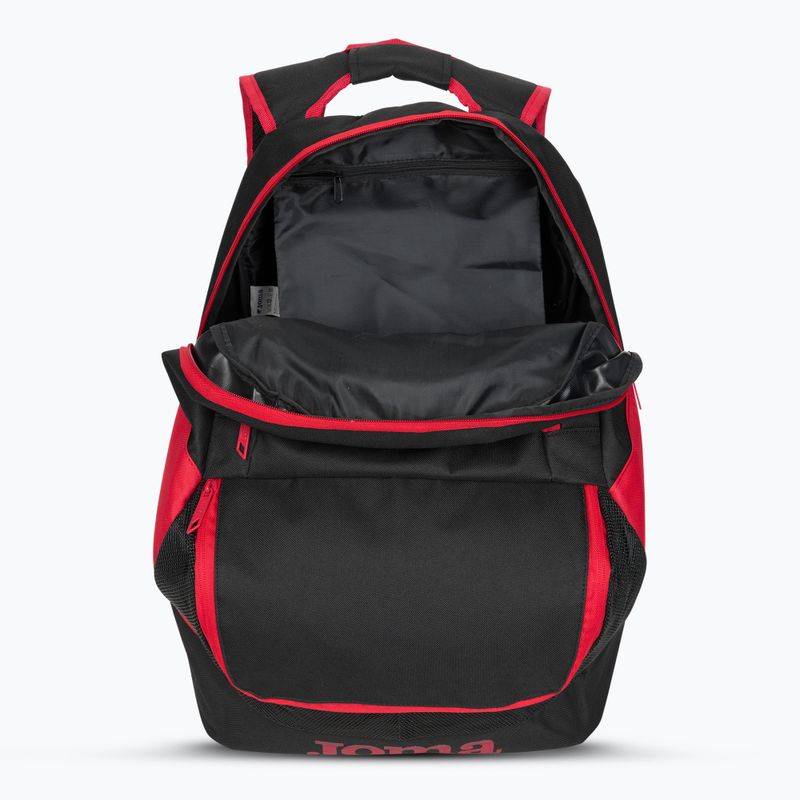 Joma Diamond II Fußball Rucksack schwarz/rot 4