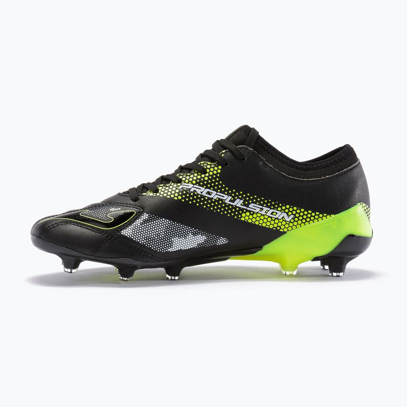 Joma Propulsion Cup AG schwarz/zitrone fluor Herren Fußballschuhe 12