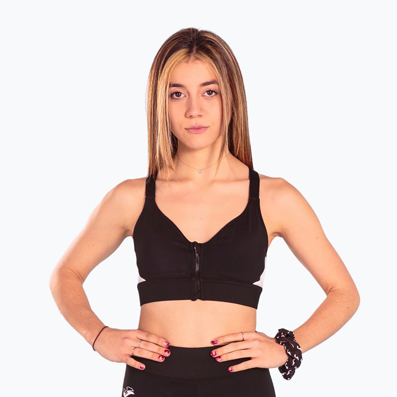 Joma Daphne Sport schwarz/weißer Fitness-BH