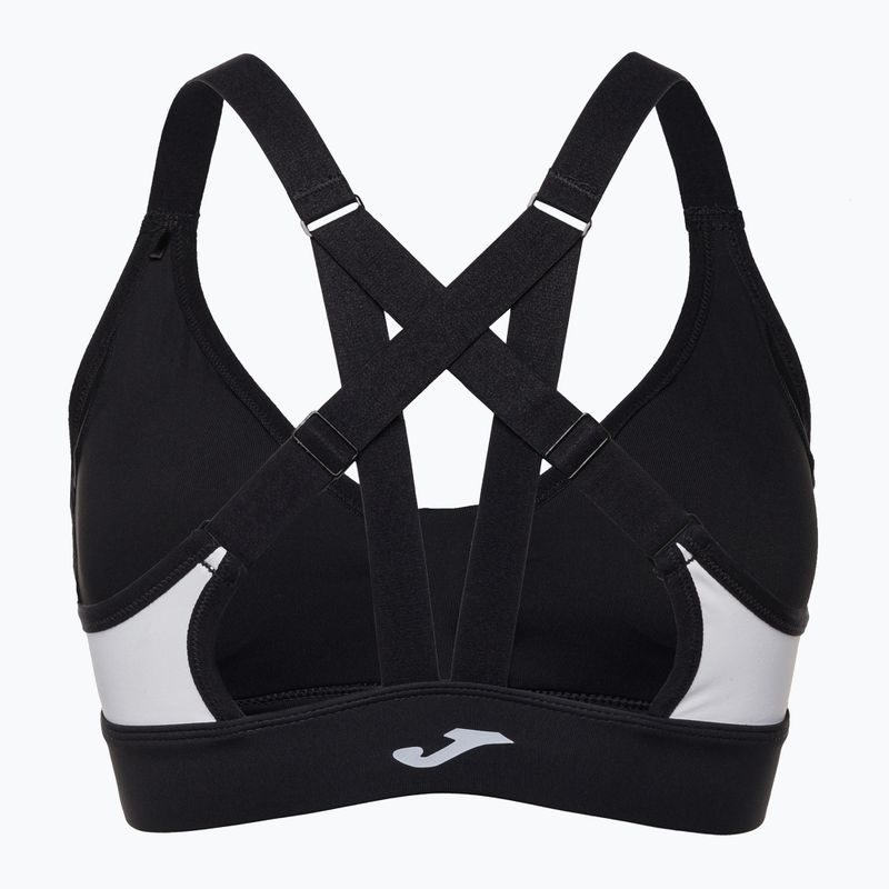 Joma Daphne Sport schwarz/weißer Fitness-BH 5