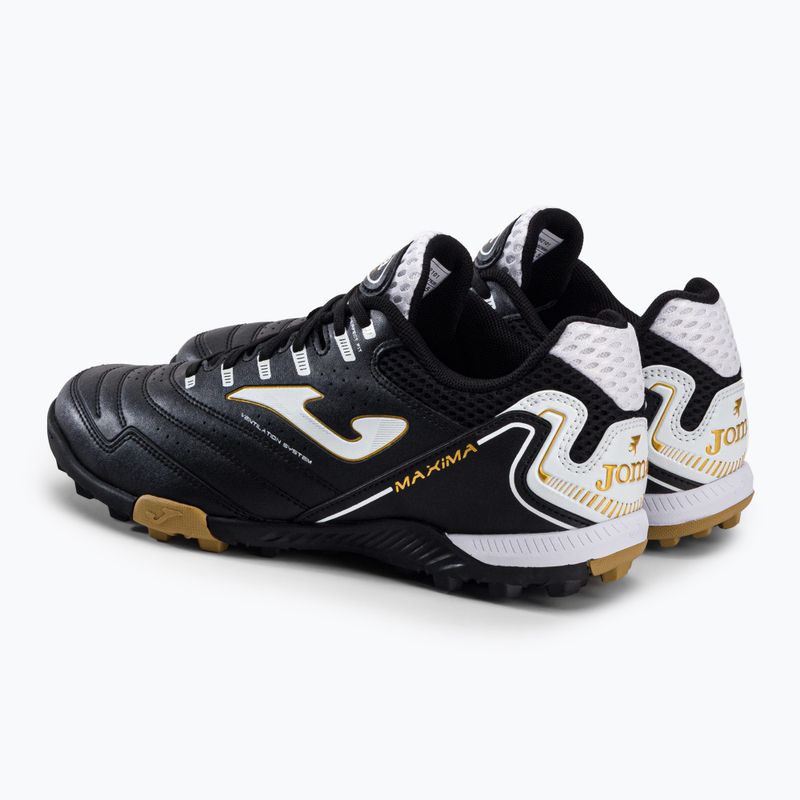 Herren Joma Maxima TF Fußballschuhe schwarz 3