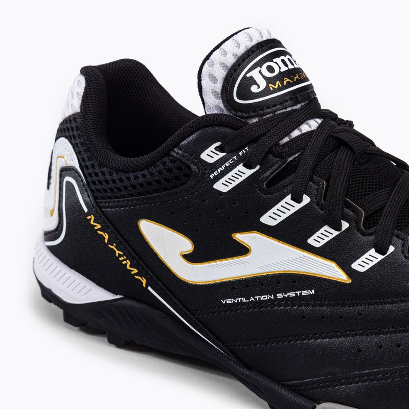 Herren Joma Maxima TF Fußballschuhe schwarz 8